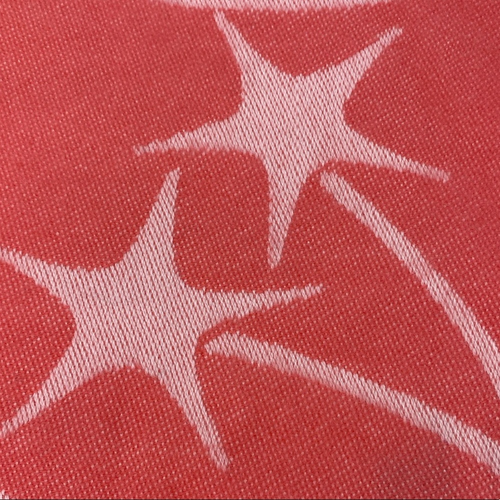 Liberty London lanthe Star Coral X-Large Scarf - Picture 6 of 9